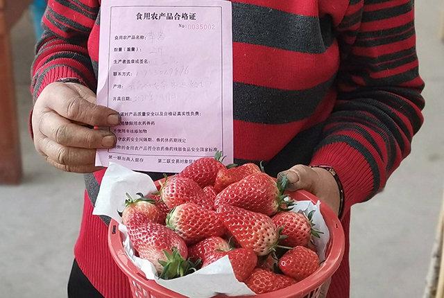 食用農產品合格證試行 農產品有了